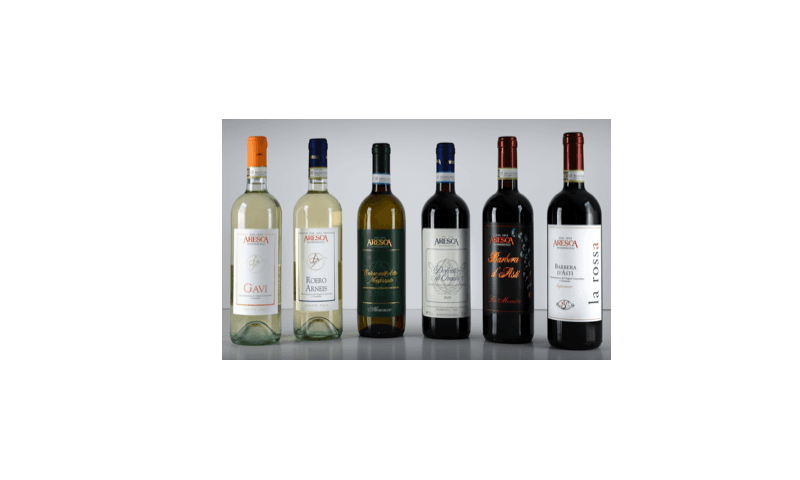 Wijnpakket wit & rood ARESCA